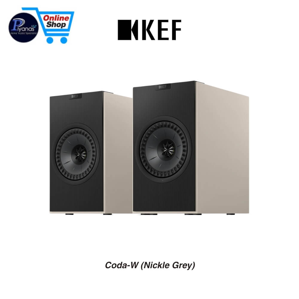 ลำโพงบลูทูธไร้สาย KEF : CODA-W (NICKLE GREY)